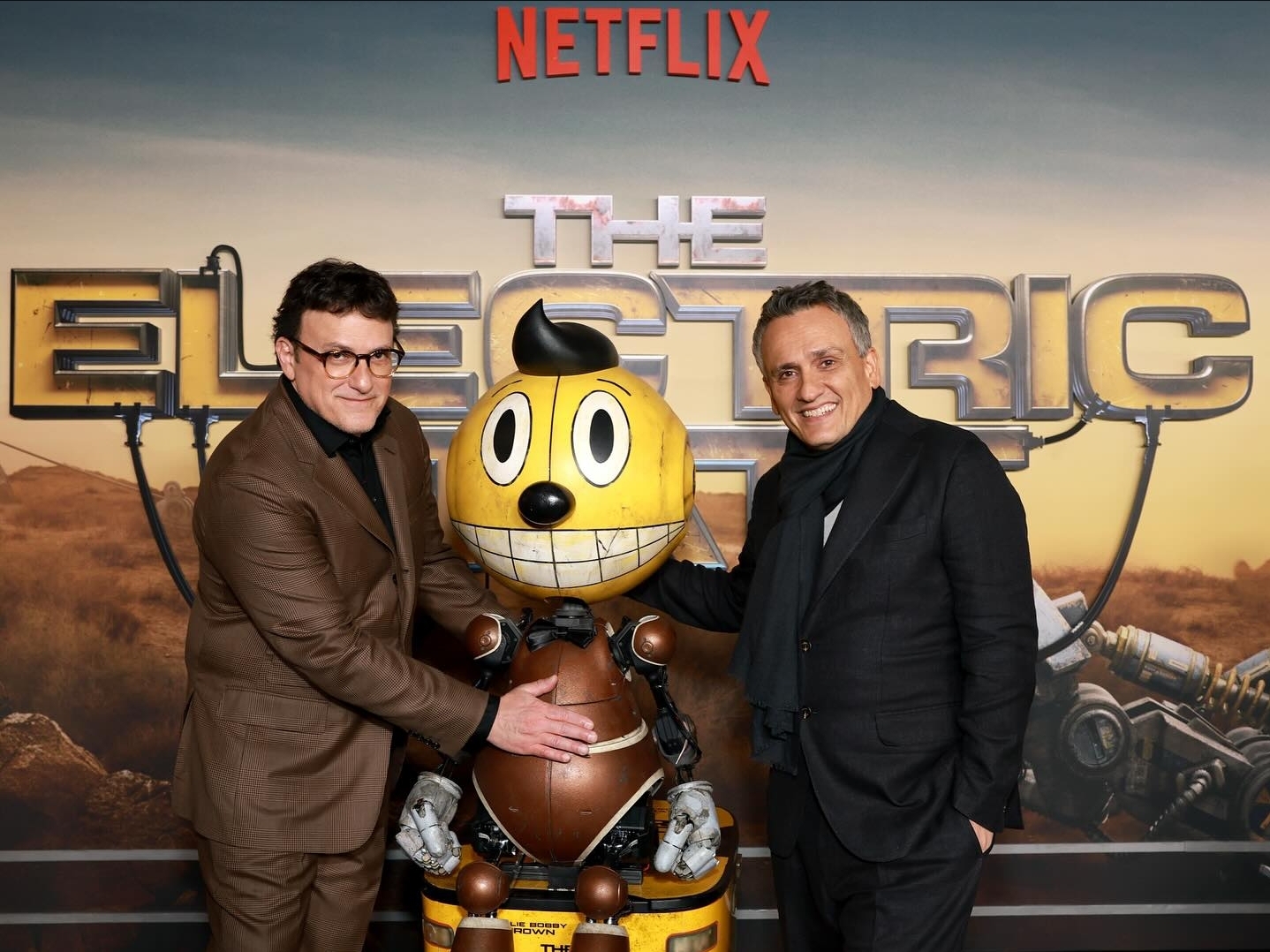 Cosmo with Russo brothers